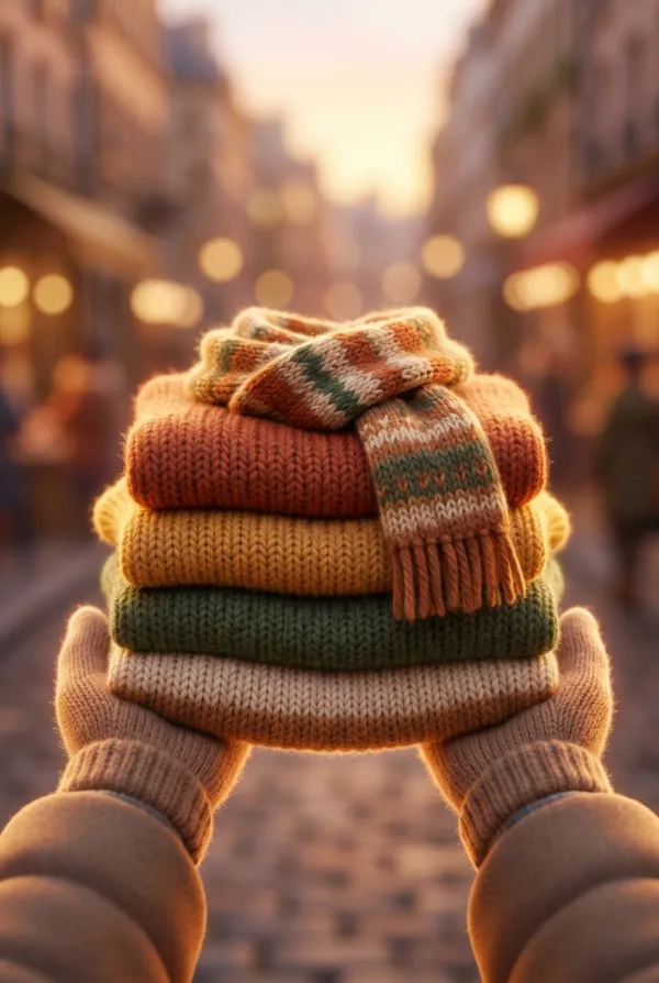 Distribute clothes to homeless people