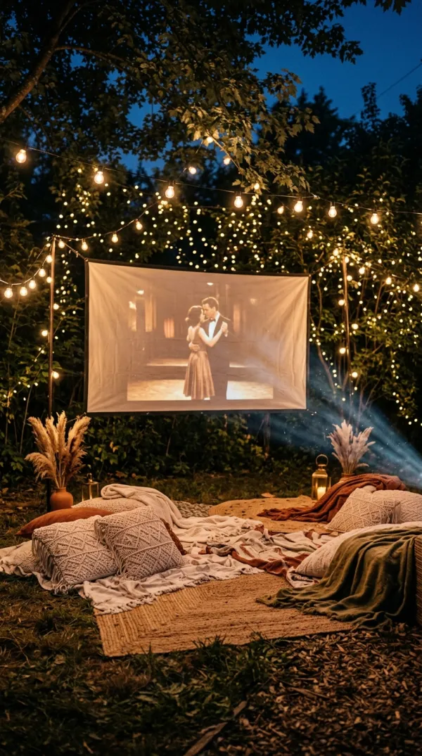 Organiser une projection de film en plein air