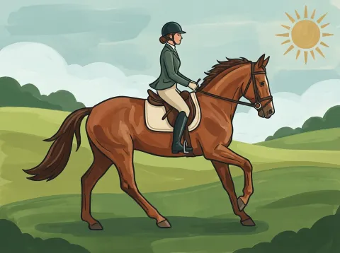 Learn to ride a horse and own a horse.