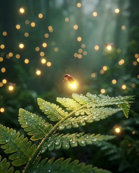 See fireflies in the wild.