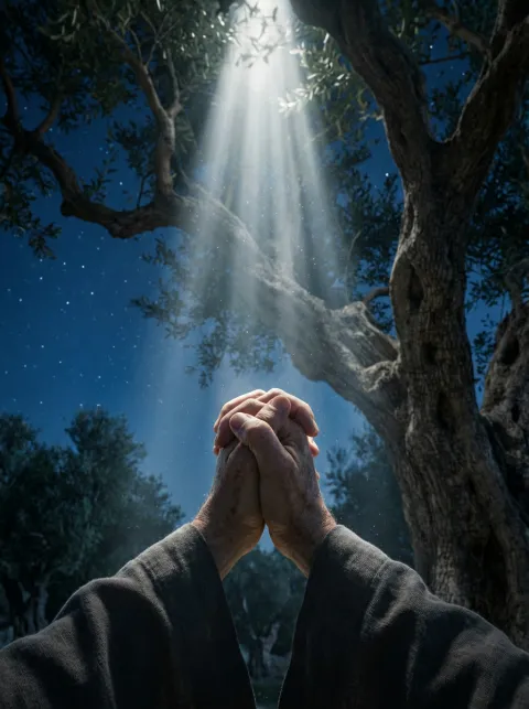 Pray in the Garden of Gethsemane