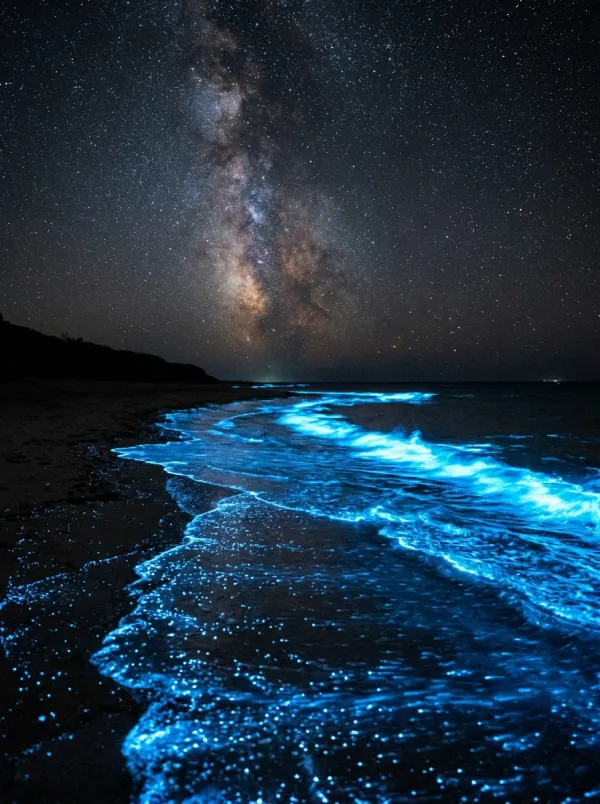 Visit the Sea of Stars in the Maldives