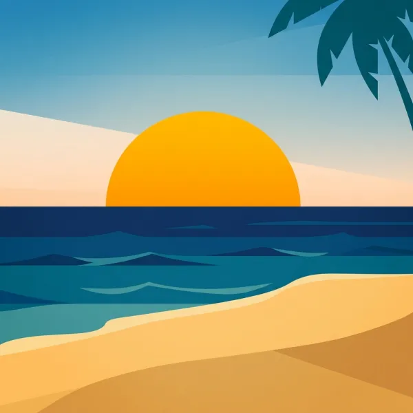 一緒に海を見る