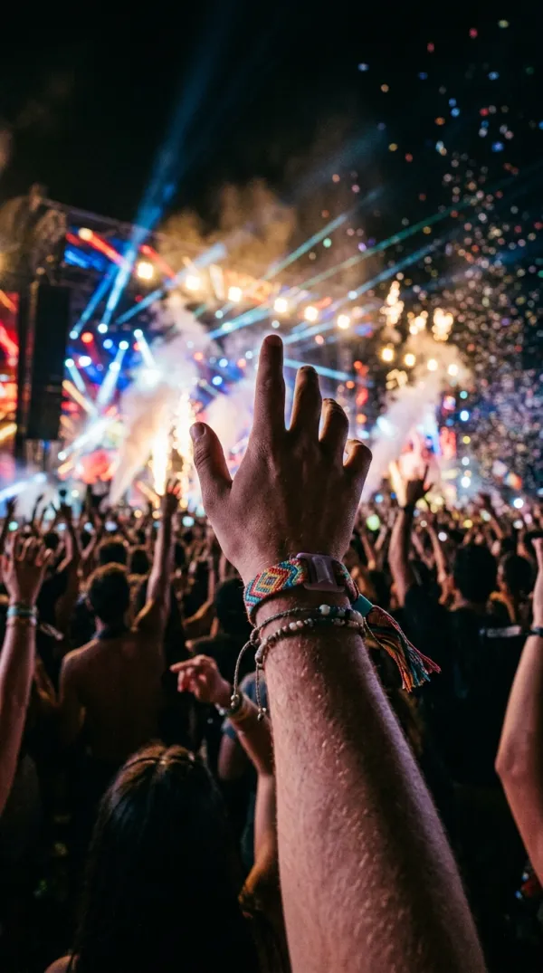 Ir a un festival de música juntos