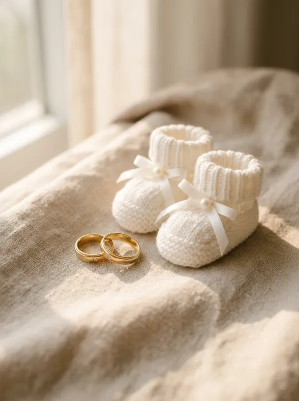 Gemeinsam den Ort besuchen, an dem sie geheiratet haben