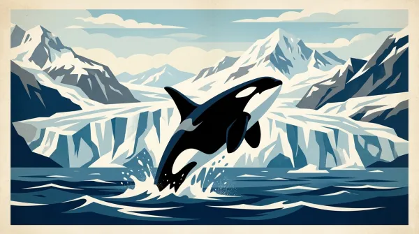 See killer whales in Alaska.
