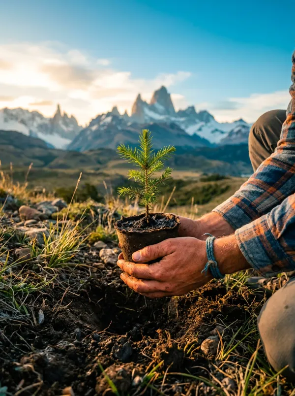 Volunteer for reforestation in Patagonia