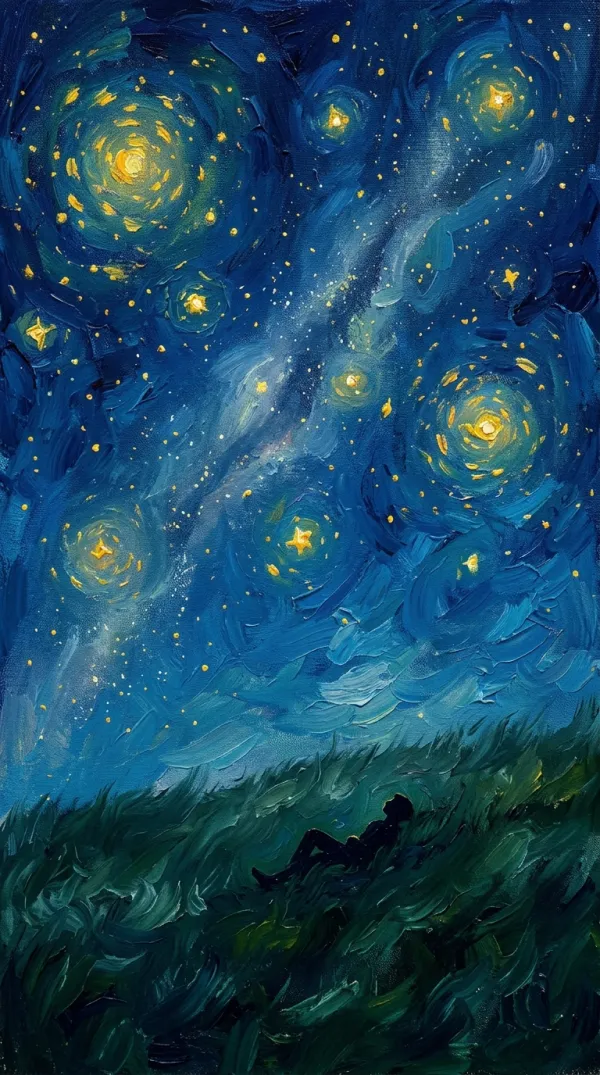 Lie on the grass and watch the stars
