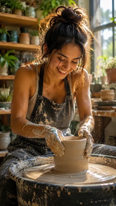 Go to a pottery class