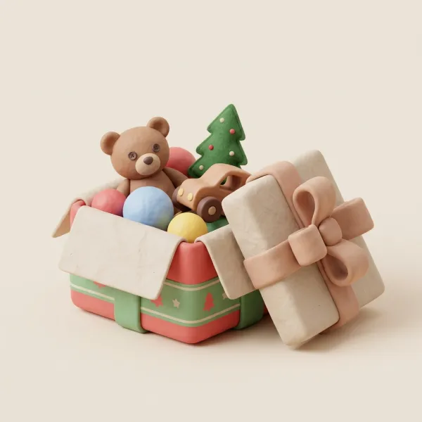 Volunteer with Operation Christmas Child to distribute gift boxes