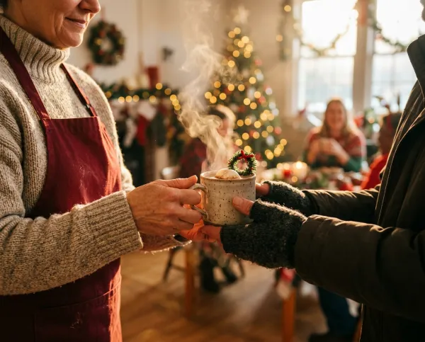Volunteer at a homeless shelter on Christmas Day